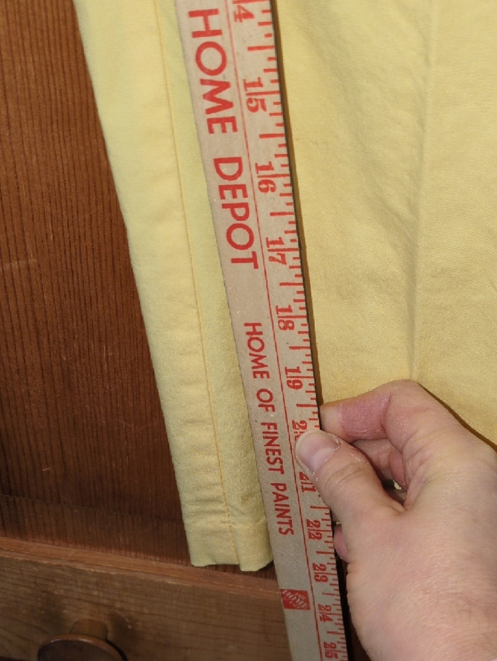 Nautica Pale Butter Yellow Cropped Stovepipe Straight Low Rise Pants Size 2 - Picture 12 of 12